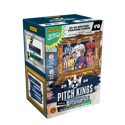 Soccer 2025-26 Panini Pitch Kings Cards Blaster Box