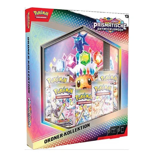 POKEMON Prismatische Entwicklungen Binder Kollektion (Deutsch)