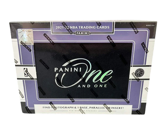 NBA 2021-22 Panini One and One Basketball Hobby Box