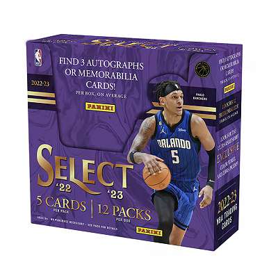 NBA 2022-23 Panini Select Basketball Hobby Box