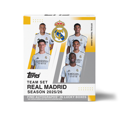 Real Madrid 2025-26 Topps Team Set
