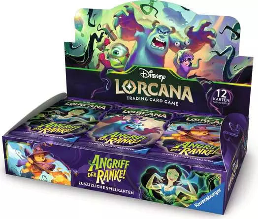 Disney Lorcana 13 Angriff der Ranke! - Booster Display (24 Booster) DE