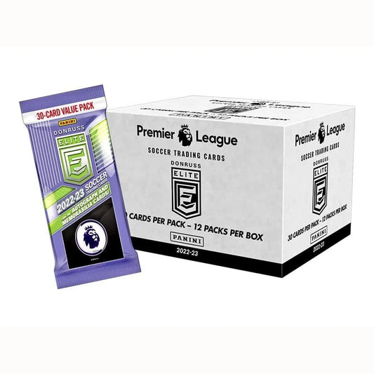 2022-23 Donruss Elite Soccer EPL Fat Pack box