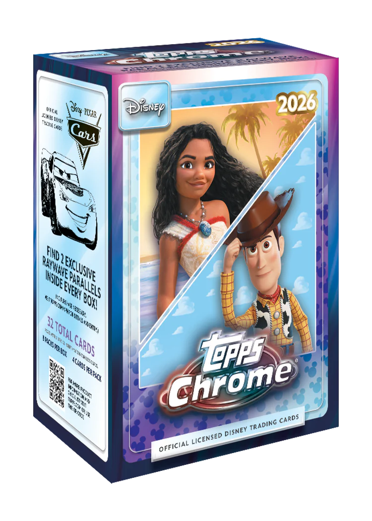 2026 Topps Chrome Disney - Value Blaster Box (Vorbestellung !! erscheint voraussichtlich 17. Juni 2026) (Kopie)