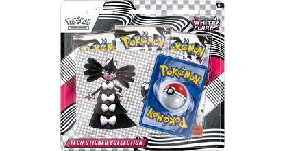 POKEMON White Flare Tech Sticker Collection 3er Blister  EN
