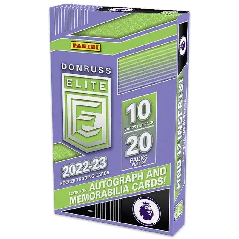 SOCCER 2022-23 Donruss Elite EPL Retail Display box