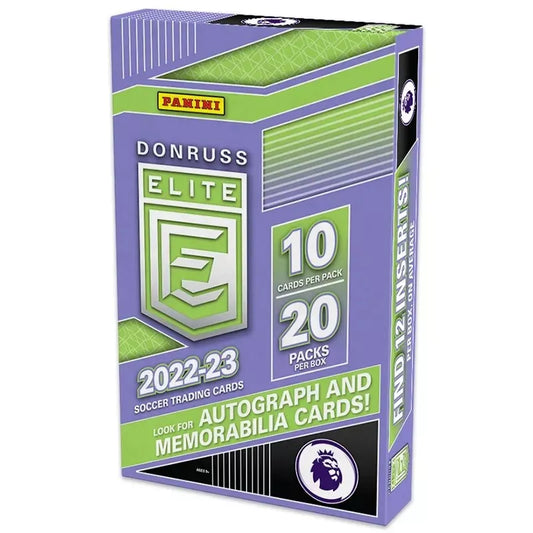 SOCCER 2022-23 Donruss Elite EPL Retail Display box
