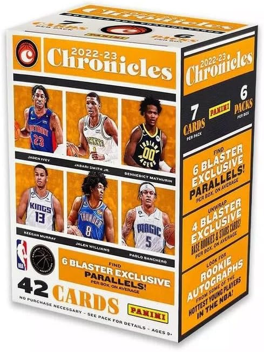 NBA 2022-23 Panini Chronicles NBA blaster Basketball Cards Box