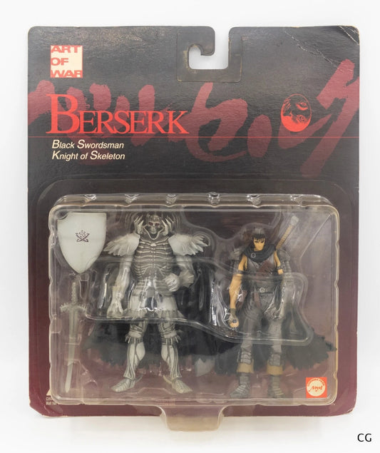 Art of War Berserk Guts Black Swordsman & Knight of Skeleton Figuren Limited Ed.