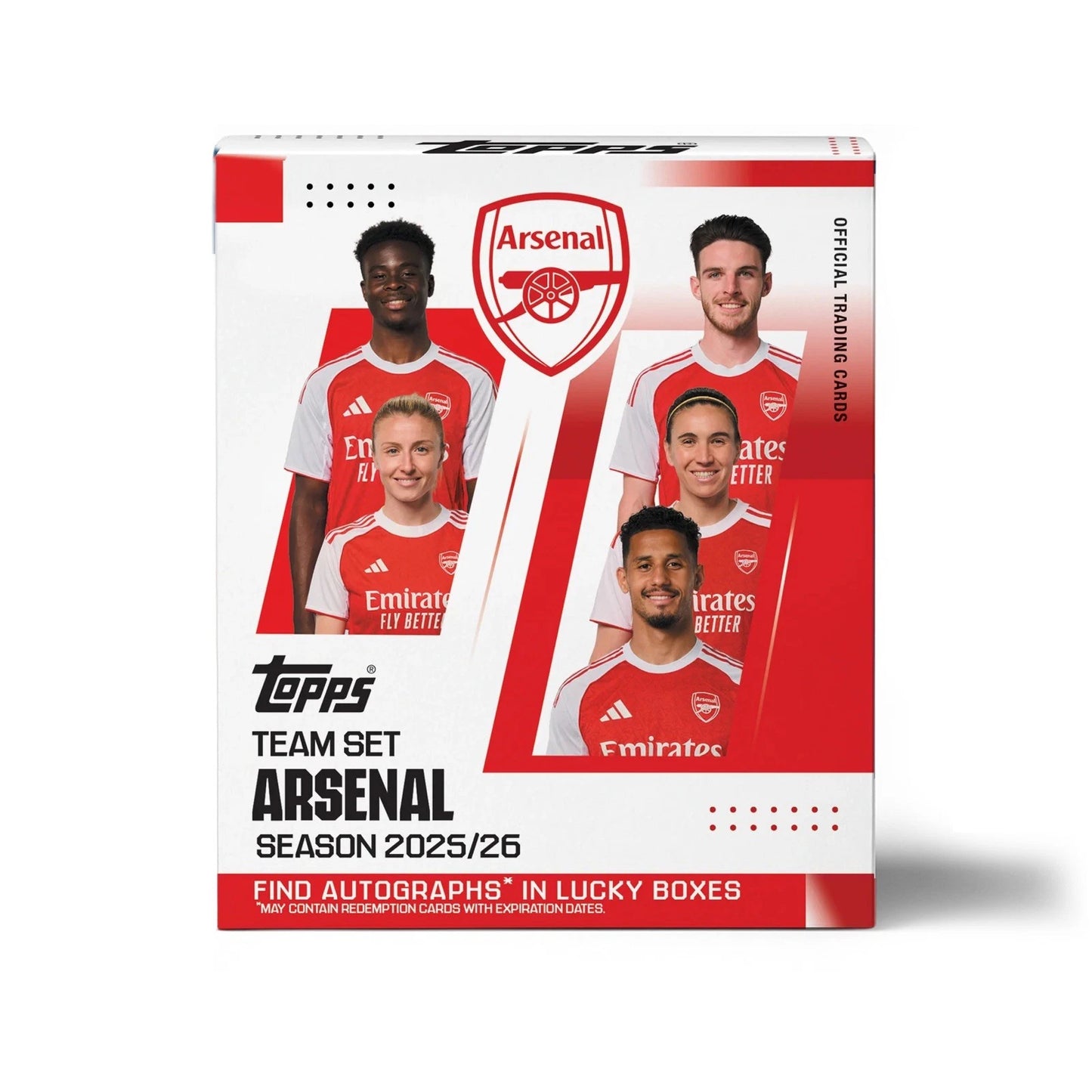 Arsenal 2025/26 Topps Team Set