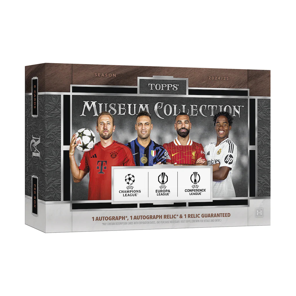 SOCCER 2024/25 Topps UCC Museum Collection Hobby Box