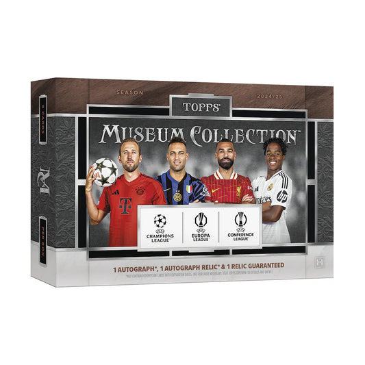 SOCCER 2024/25 Topps UCC Museum Collection Hobby Box