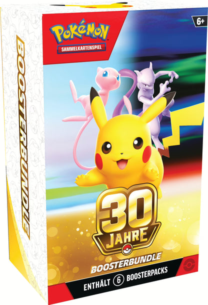 POKEMON 30 Jahre Boosterbundle EVT 2. Oktober 2026