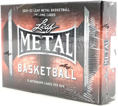 NBA 2021-22 Leaf Metal Basketball Box