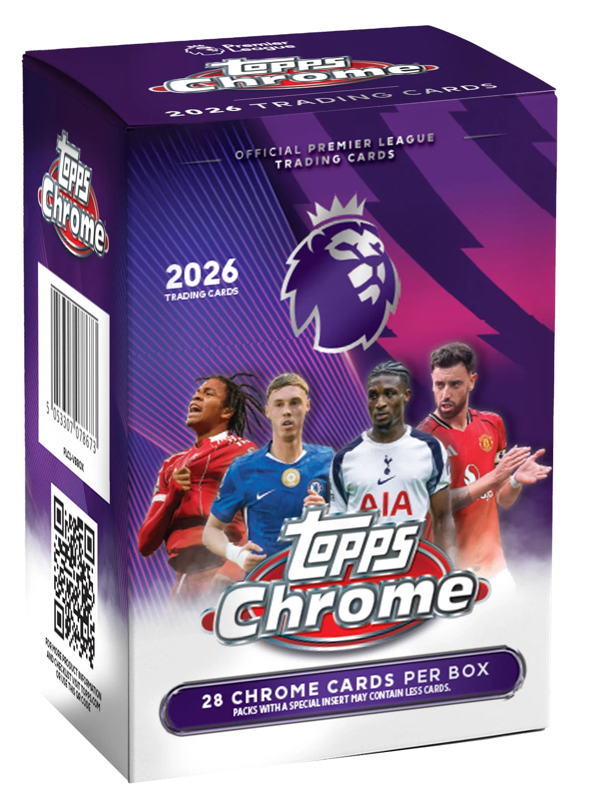 SOCCER 2026 Topps Chrome Premier League Blaster Box