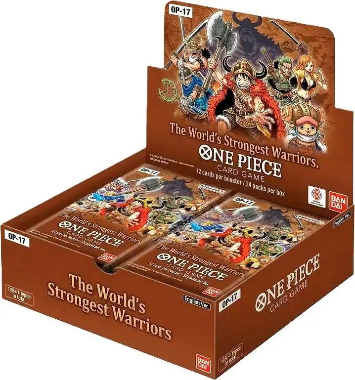 One Piece The World's Strongest Warriors (OP-17) Booster Box EN  (Vorbestellung !! erscheint voraussichtlich am 28.8.2026)