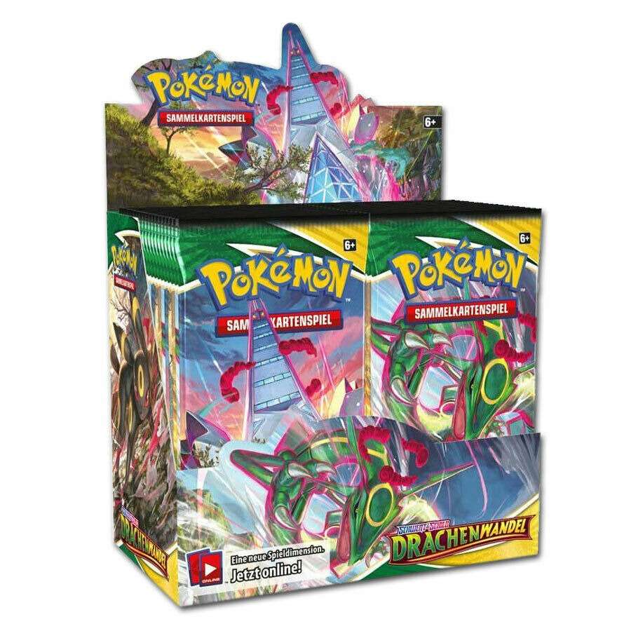 POKEMON Drachenwandel 36er Booster Display Box DE