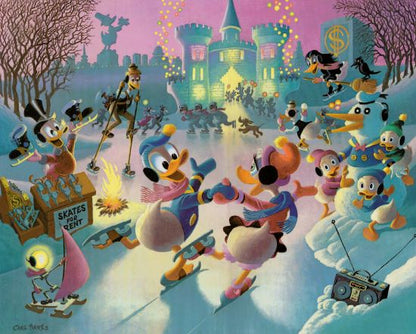 BARKS LITHOGRAPHIE  Mardi Gras Before the Thaw (Signed Limited Edition, 350 Ex)