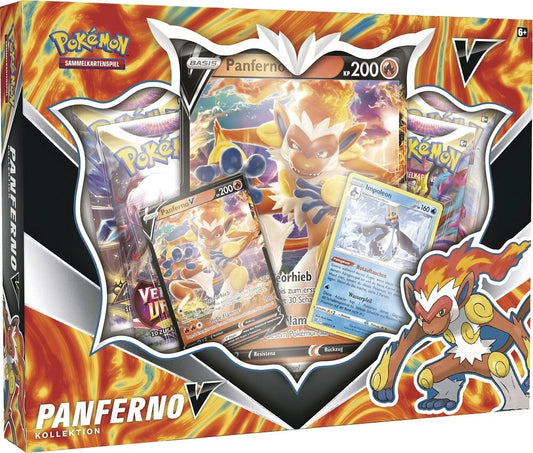 POKEMON Panferno V Kollektion Box