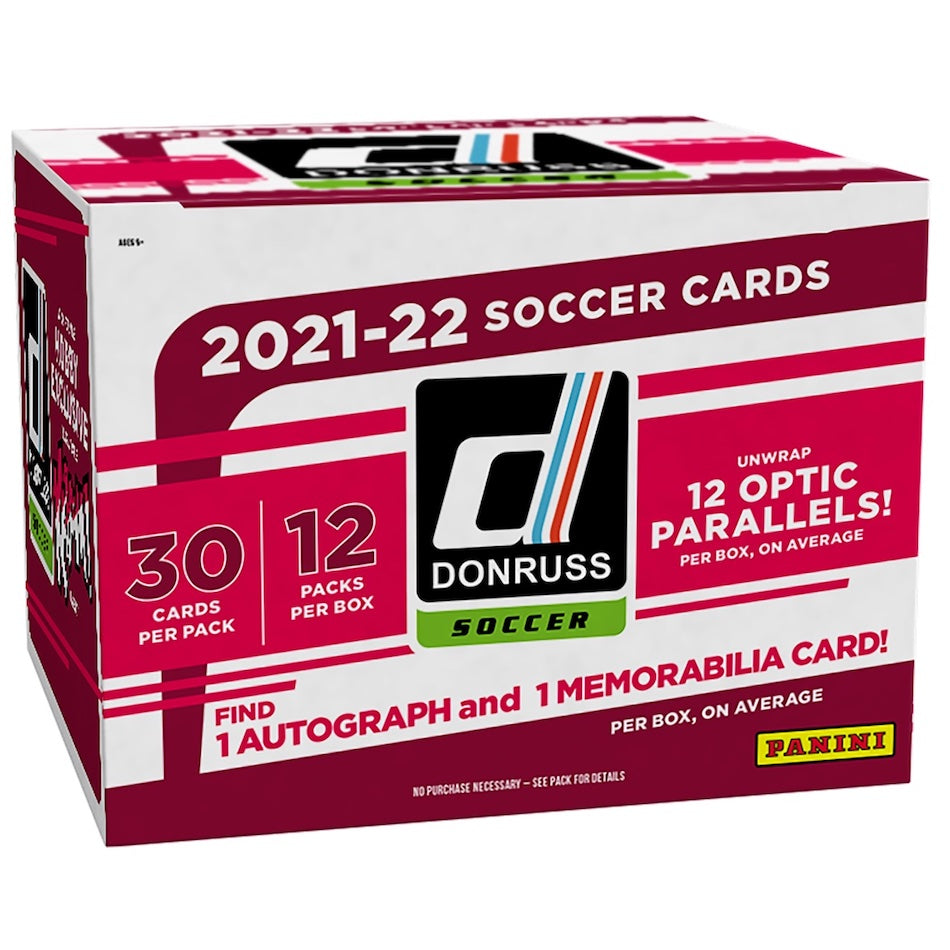 SOCCER 2021-22 Donruss Hobby Box WM