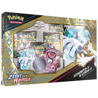 POKEMON Spezial-Kollektion Zenit der Könige: Icognito-V & Lugia-V