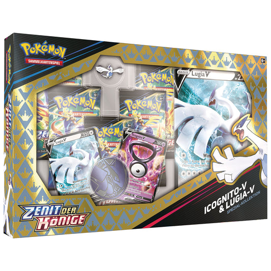 POKEMON Spezial-Kollektion Zenit der Könige: Icognito-V & Lugia-V