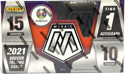 SOCCER 20-21 Panini Mosaic UEFA EURO Cards Hobby Box