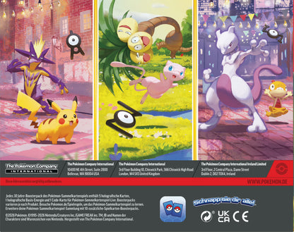 POKEMON 30 Jahre (10er) Mini-Tin Display  EVT 2. Oktober 2026