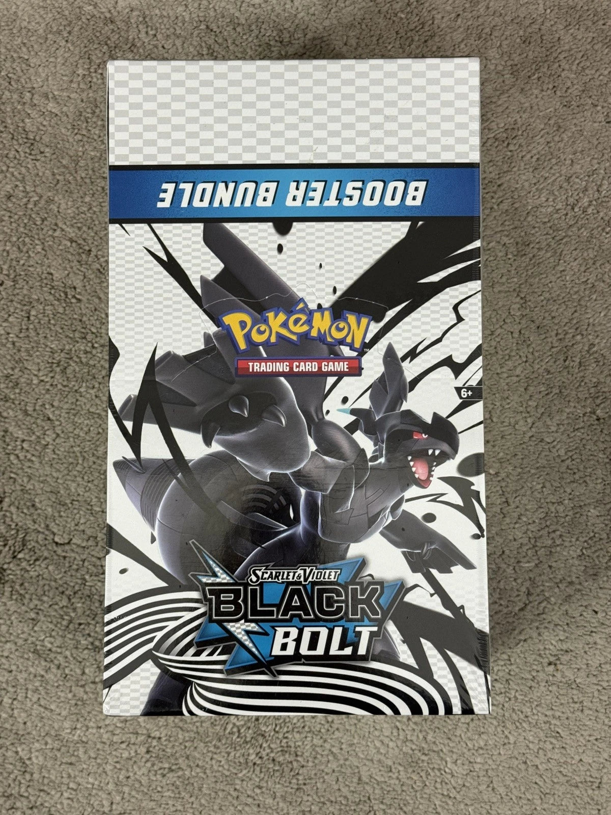 POKEMON Black Bolt Booster Bundle Display Case  EN