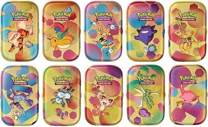 POKEMON 151 Mini Tin Display (10 Tins)  DE