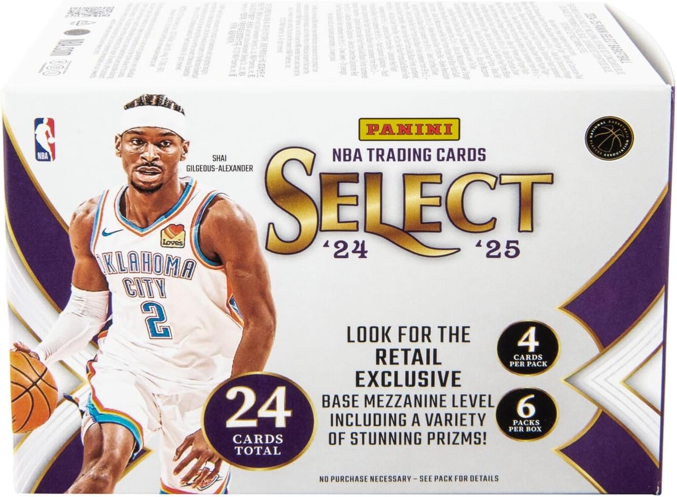 NBA 2024-25 Panini Select Basketball Blaster Box