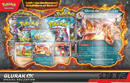 POKEMON Glurak-ex Spezial-Kollektion Box