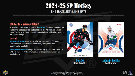 NHL 2024-25 SP Hockey Blaster Box