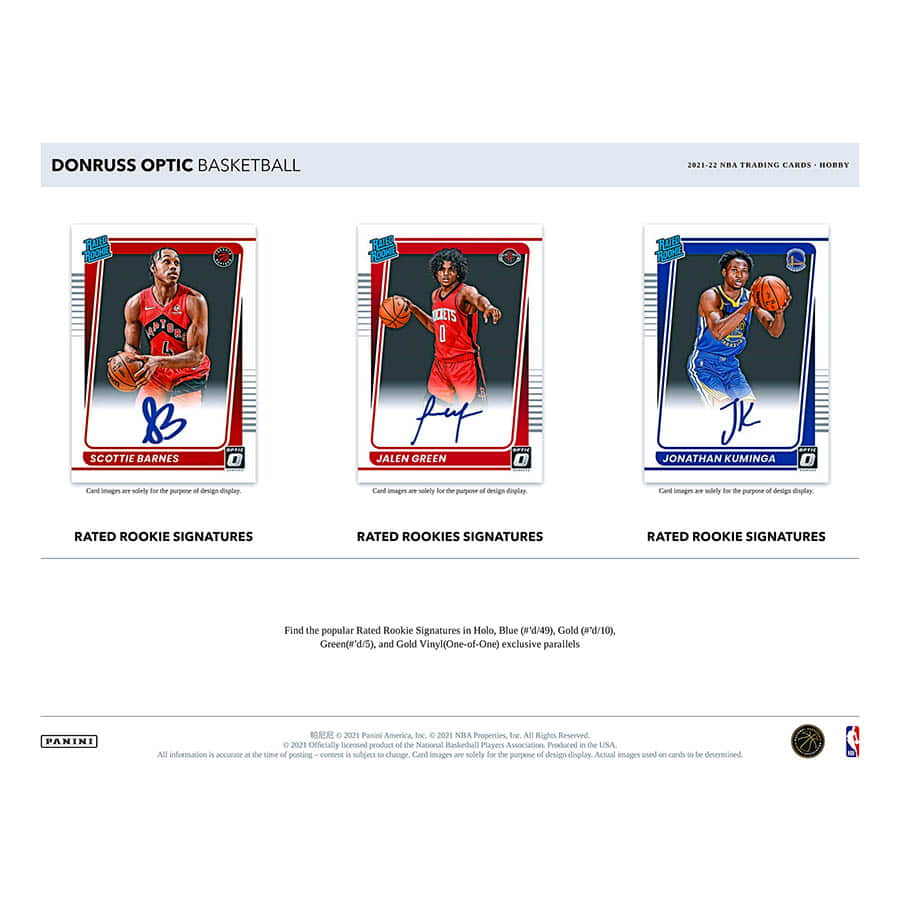 NBA 2021-22 Donruss Optic Basketball Hobby Box