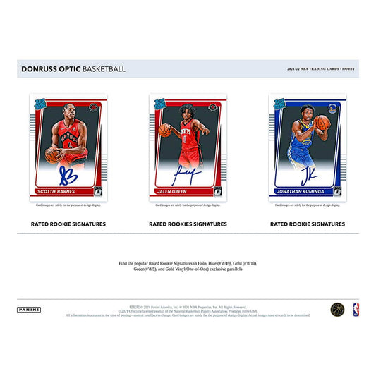 NBA 2021-22 Donruss Optic Basketball Hobby Box