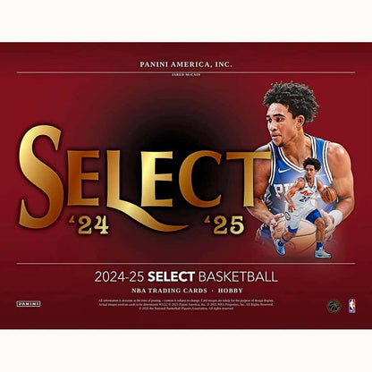 NBA 2024-25 Panini Select Basketball Card Box (3 Auto/Memo)