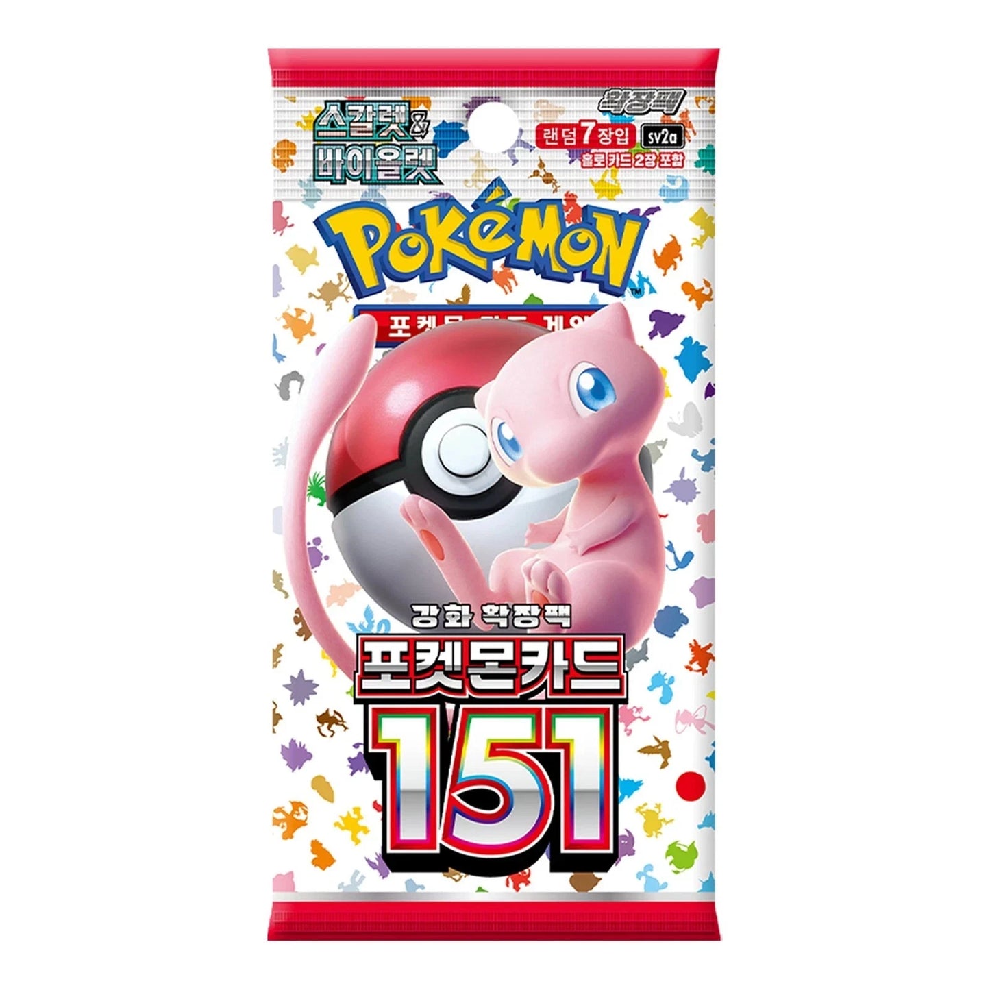 Pokemon 151 [sv2a] Booster Box (20 Packs) Korean