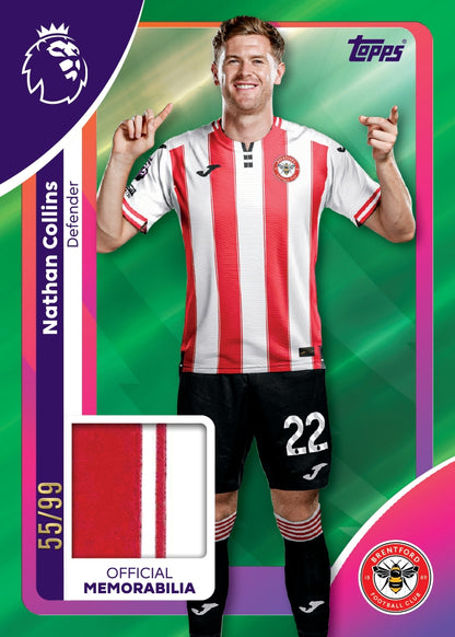 SOCCER Topps Premier League 2025/26 - Hobby Box (3 Auto/Relic)
