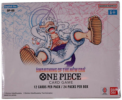 ONE PIECE OP 05 Awakening of the New Era Booster Box CASE EN   ComicGalerieWien