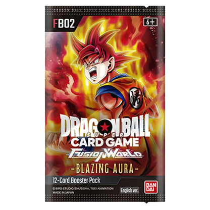 DRAGONBALL Super Fusion World Blazing Aura FB02 - Display (24 Packs) EN