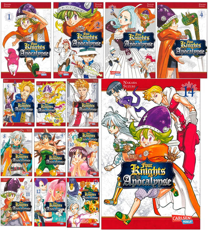 MANGA Seven Deadly Sins: Four Knights of the Apocalypse  Band 1-16 deutsch Carlsen