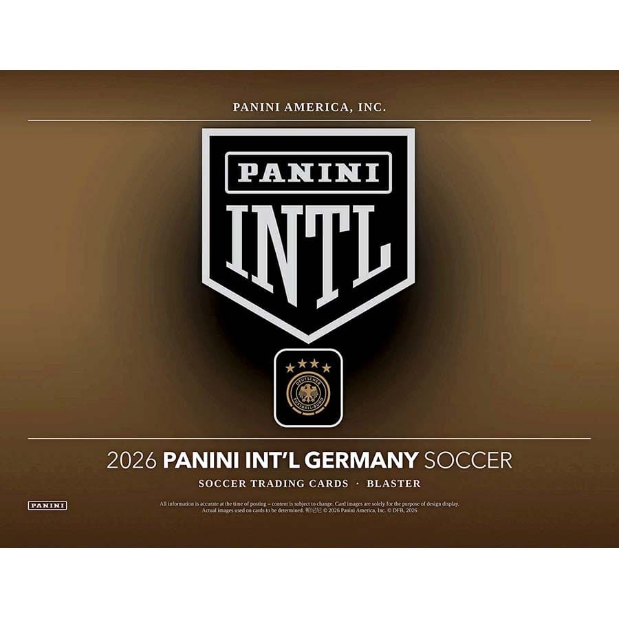 2026 Panini Intl Germany Men's National Team Soccer Card Blaster Value Box
