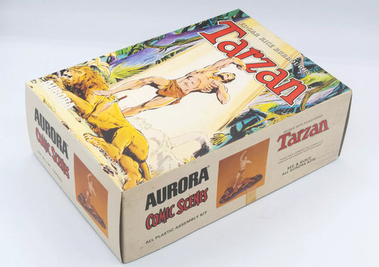 FIGUR Aurora Comic Scenes Tarzan Model Kit  Nr.181  (1974)