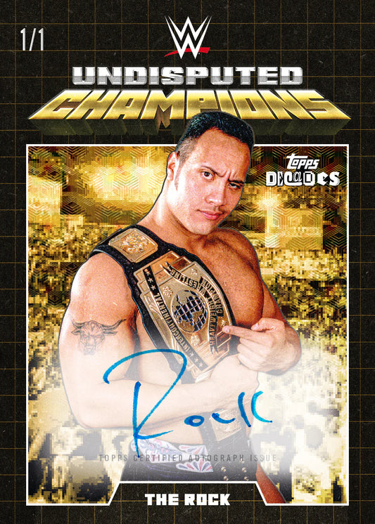 2026 Topps Decades WWE – 90’s Edition Box
