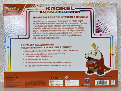 POKEMON: Paldea-Kollektion: Krokel Box DE