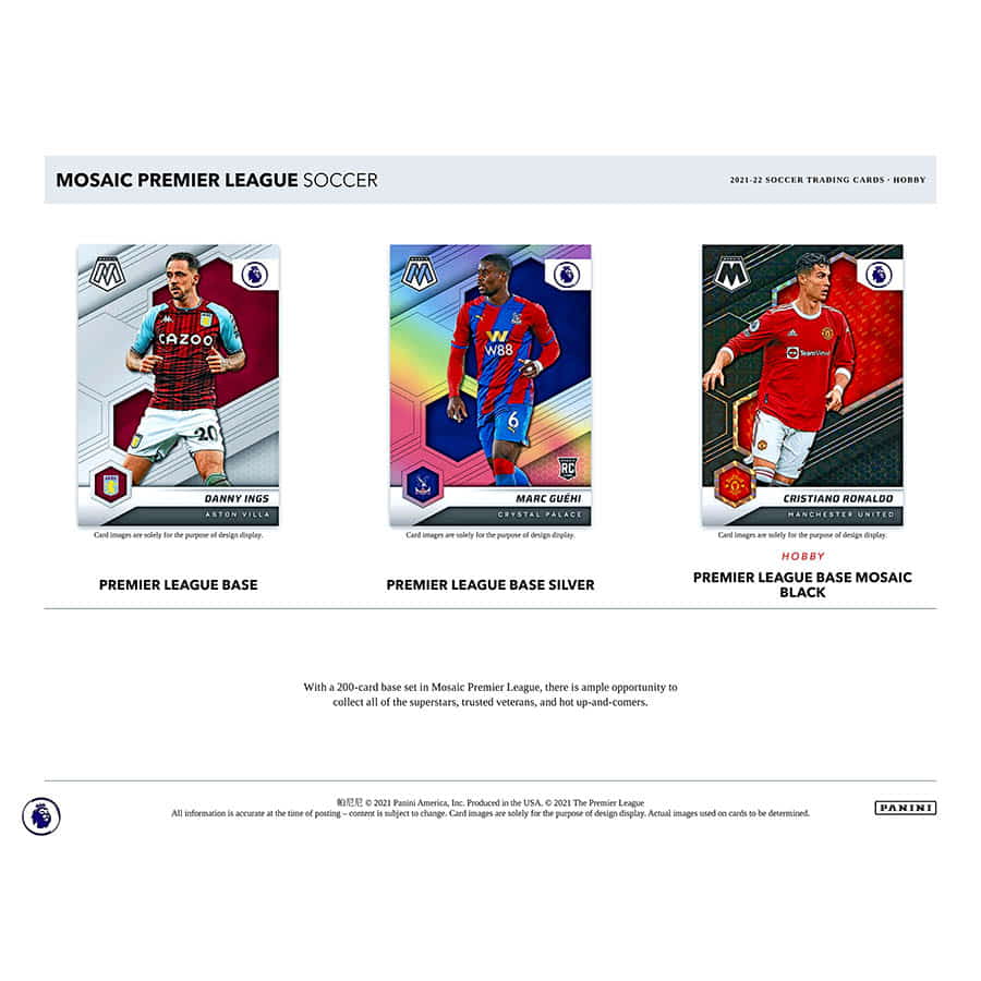 SOCCER 21-22 Panini Mosaic English Premier League Hobby Box