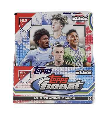 SOCCER 2022 Topps MLS Major League Finest Soccer Hobby Box 2 auto