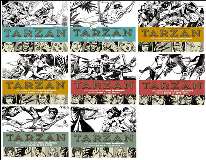 Tarzan - Die kompletten Russ Manning Strips, 1-8 Verlag: Bocola