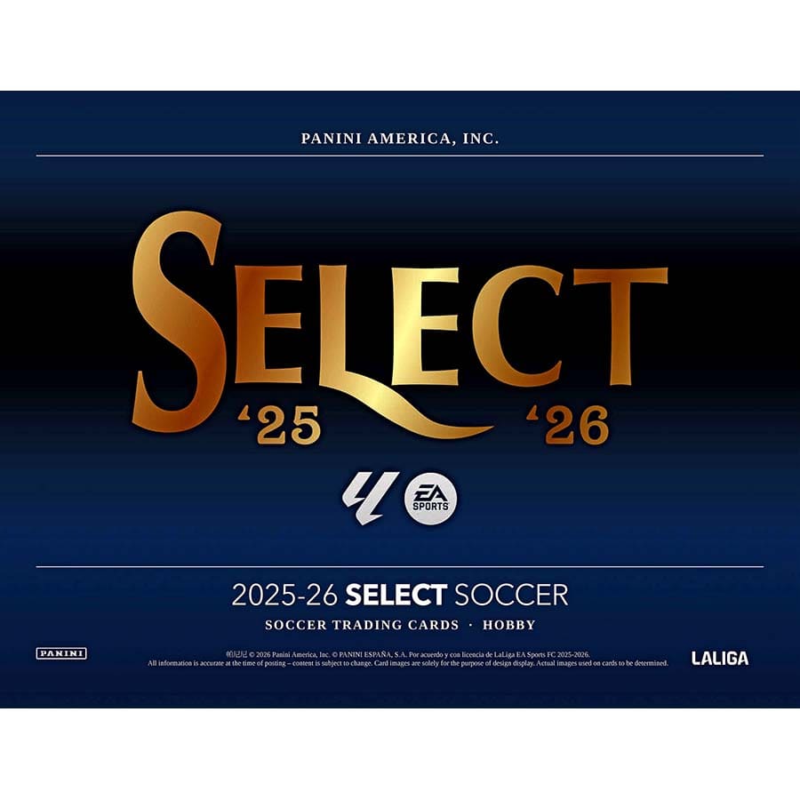 SOCCER 2025/26 Panini Select La Liga Blaster Box