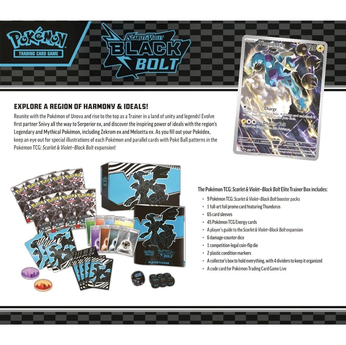 POKEMON Black Bolt Elite Trainer Box EN